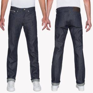 Naked & Famous Weird Guy Indigo Selvedge jeans size 31